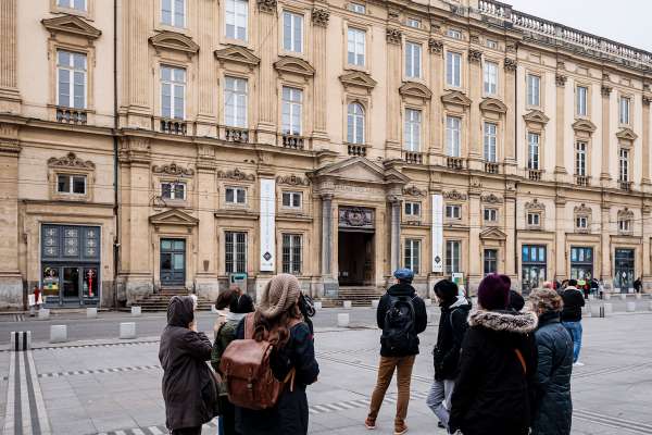 Visite guidée de la Place des Terreaux, face au Musée des Beaux-arts © Brice Robert