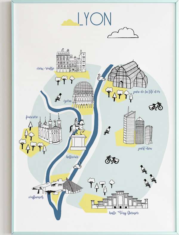 We are Lapin - Plan de Lyon © Mockup 2 / We are Lapin