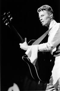 David Bowie aux Nuits de Fourvi&egrave;re en 1997. &copy;Frederic Jean