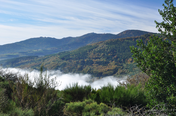 Les montagnes du Parc naturel régional du Pilat