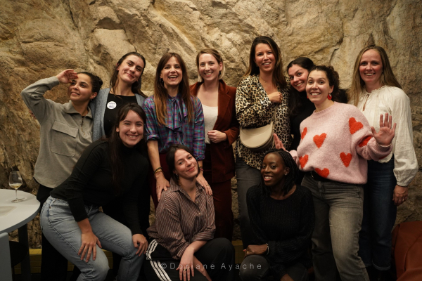 De gauche &agrave; droite, de haut en bas :  Sarah Hamza, Fanny Duranton, Raphaelle Asselineau, Pauline Legal, A&iuml;da Tazi, Julia Canu, Julia Faure, Auriane Leclef,  Julia Wagner, Louisa Chaput, Salimata Bodian.