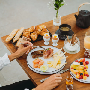 Le petit-d&eacute;jeuner &agrave; l'InterContinental Lyon - H&ocirc;tel-Dieu &copy;Mathilda Perrot