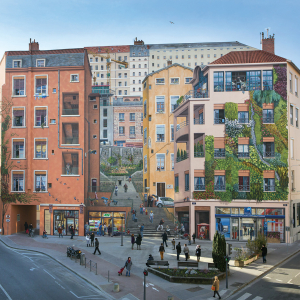 Le mur des Canuts &copy; Cit&eacute;Cr&eacute;ation