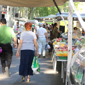 Le march&eacute; de la Croix-Rousse &copy; LV