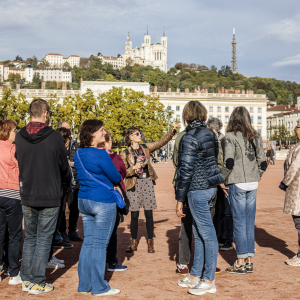 Visite guid&eacute;e place Bellecour